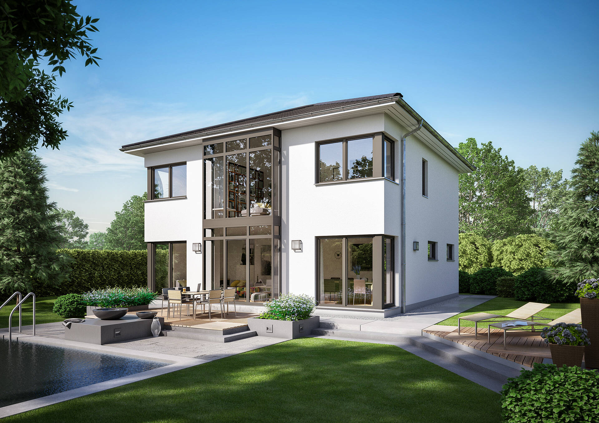 Stadtvilla Centro W Wintergarten über zwei Etagen