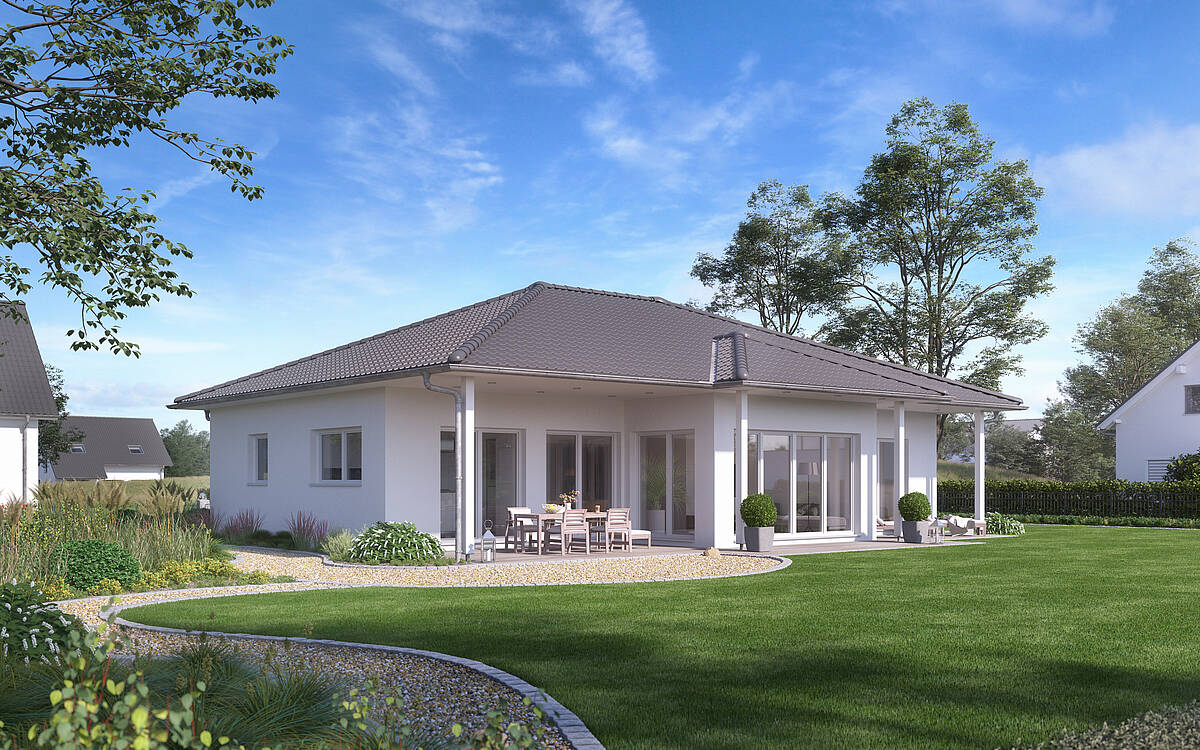 Bungalow bauen Kalea Bungalow kaufen Massivhaus