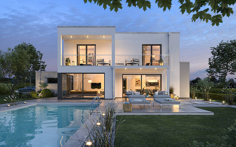 Bauhaus Anteo von Kern-Haus | Modern leben