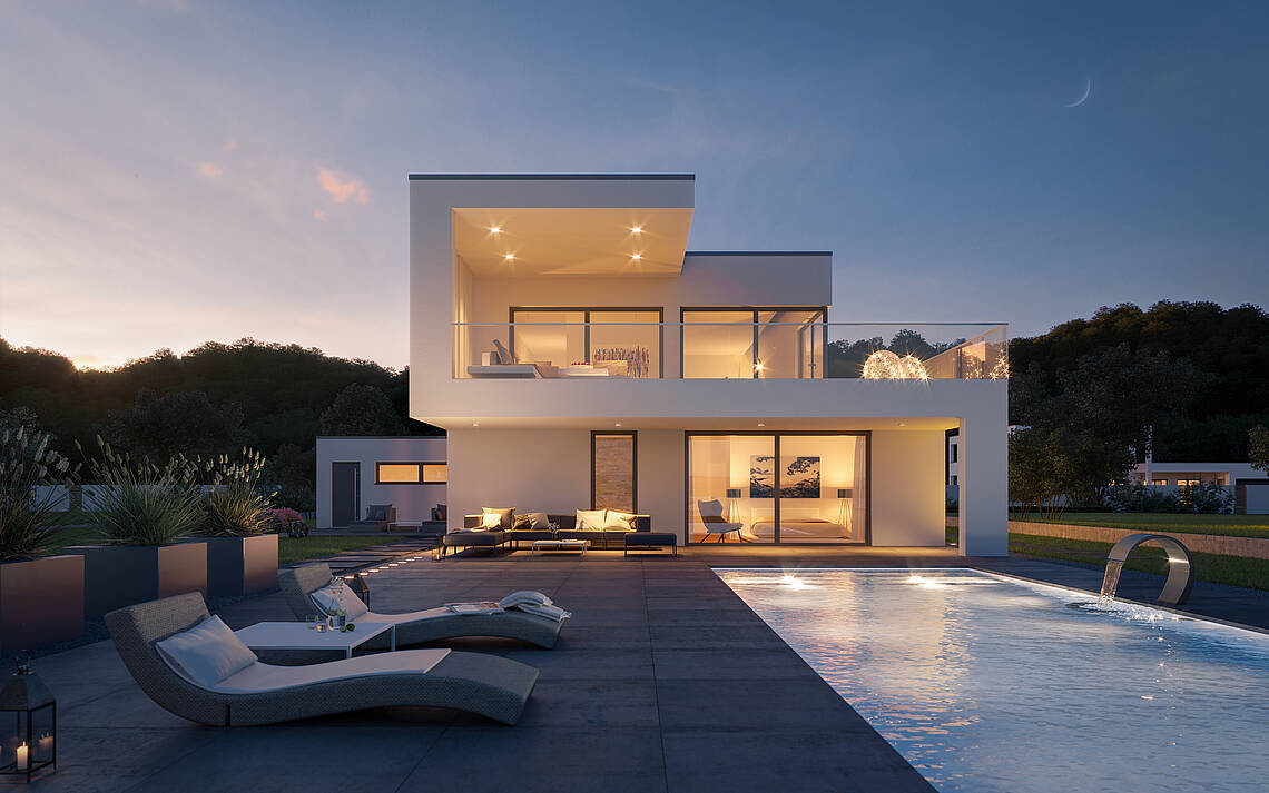 Plusenergiehaus bauen - Energie erzeugen | Kern-Haus Plusenergiehaus bauen - Energie erzeugen | Kern-Haus