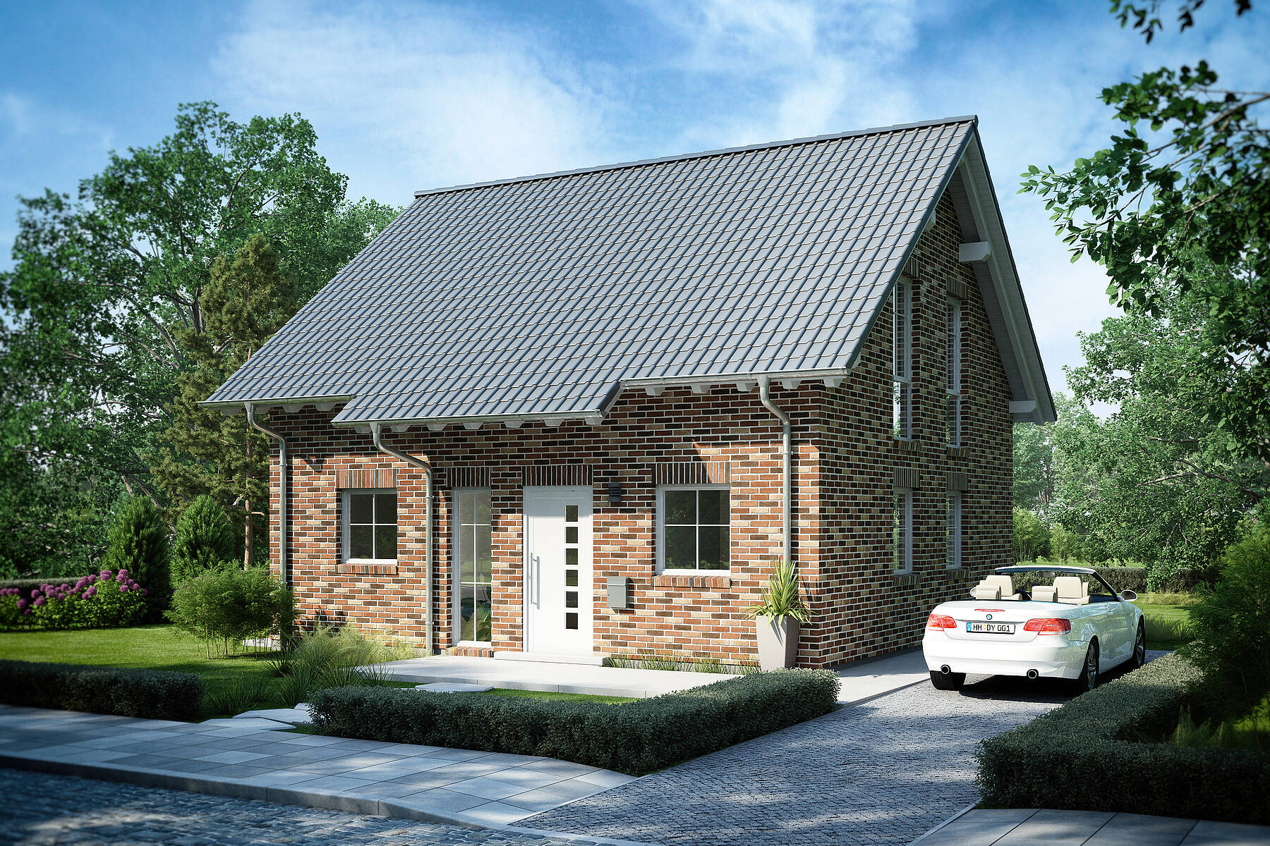 Familienhaus Esprit Klinker Von Kern Haus Klinkerfassade