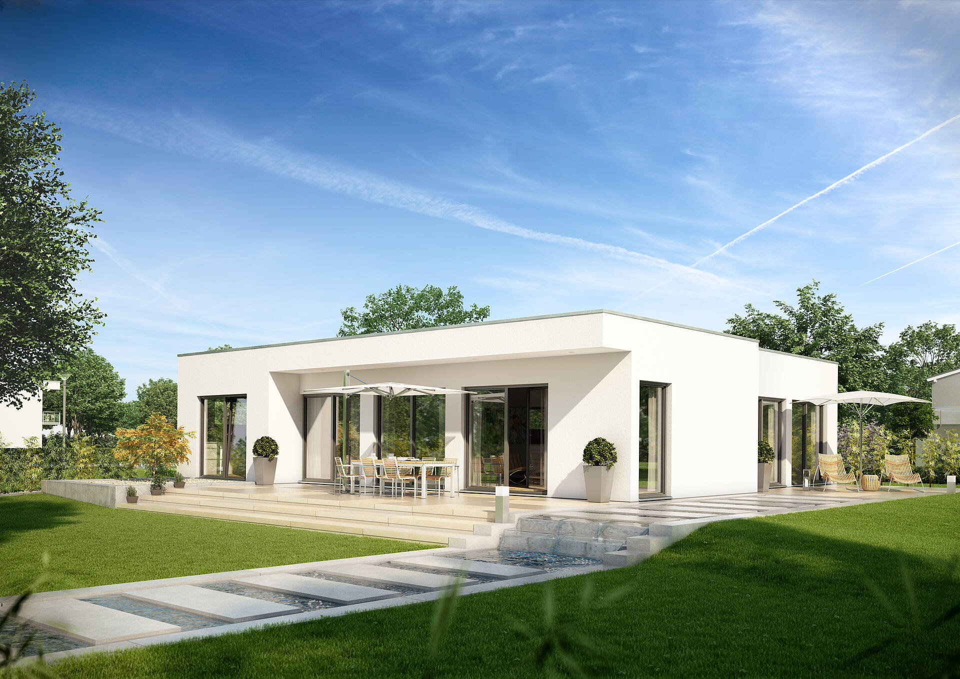 Bungalow Purea Im Bauhausstil Kern Haus