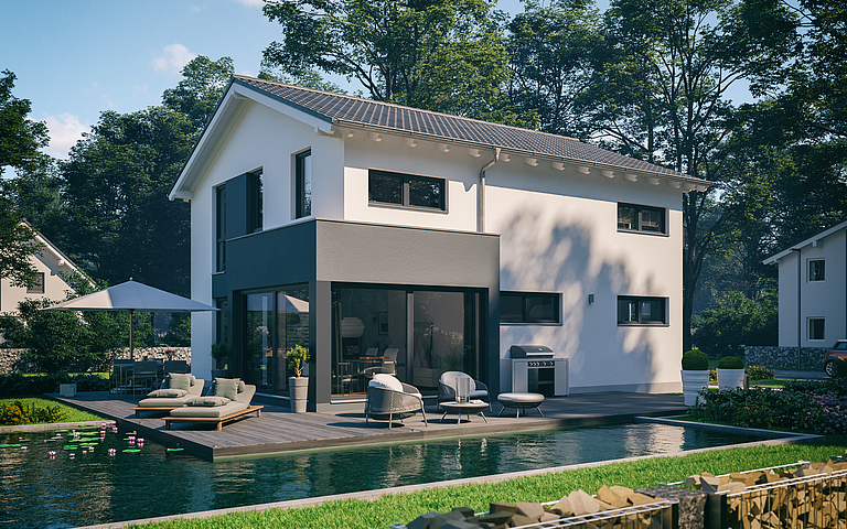 Allea Modernes Haus mit Erker und Charme KernHaus