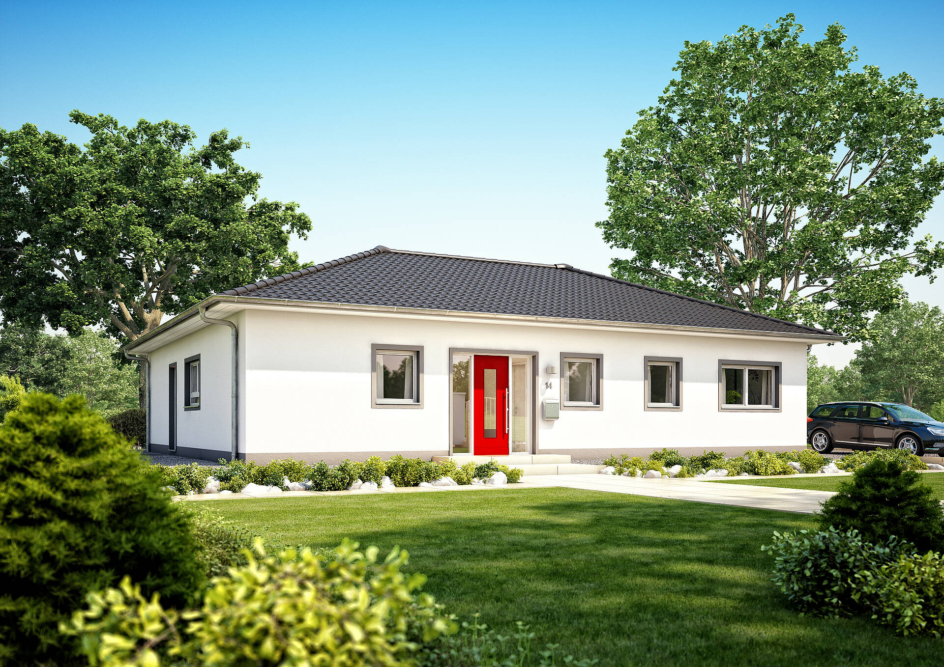 Bungalow Balance Von Kern Haus Wohnen Auf Einer Ebene