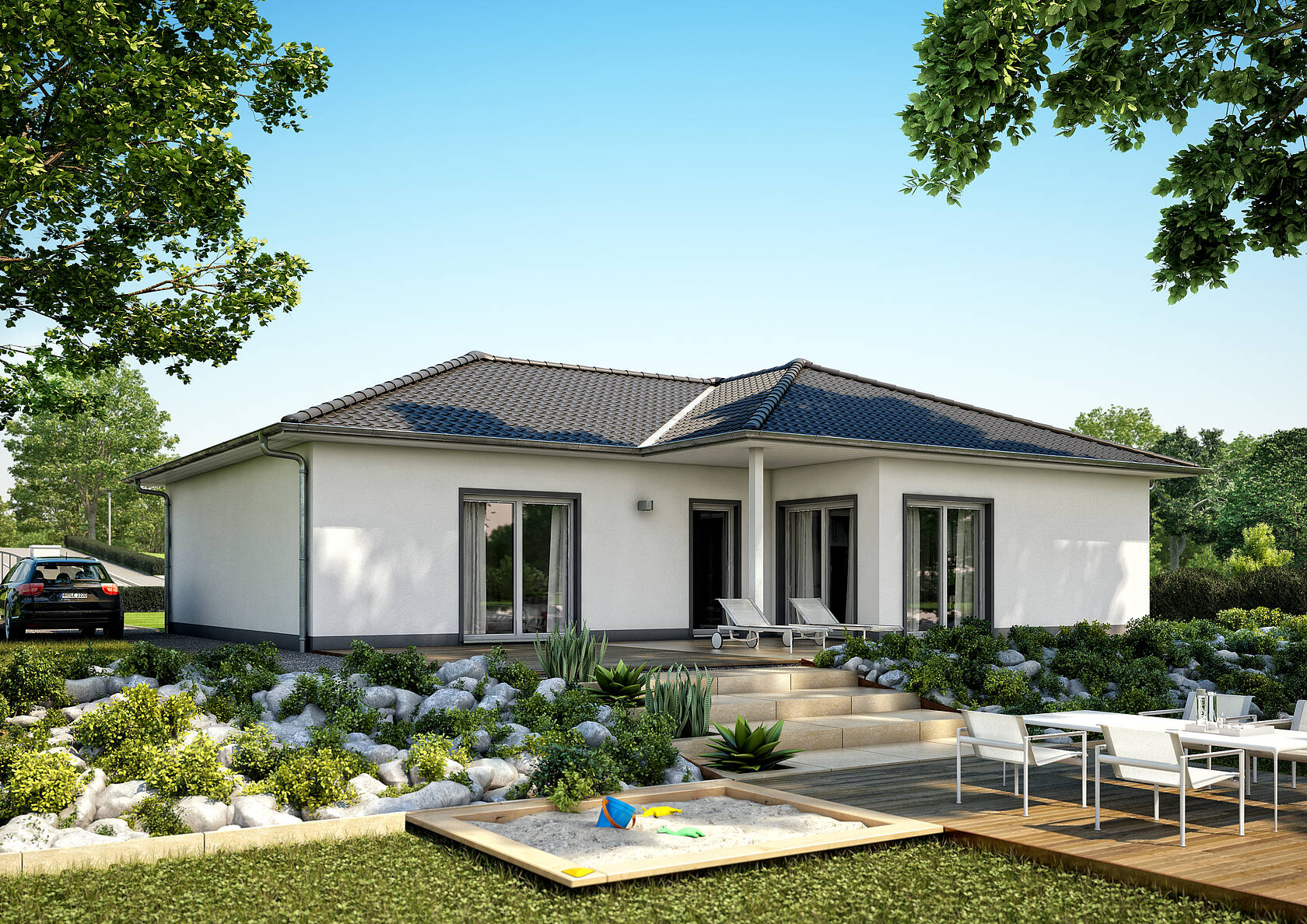Bungalow Balance von Kern-Haus | Wohnen auf einer Ebene Bungalow Balance von Kern-Haus | Wohnen auf einer Ebene