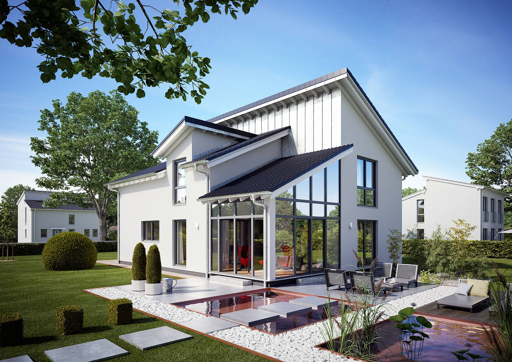 Familienhaus Akzent von KernHaus Individuelle Extravaganz