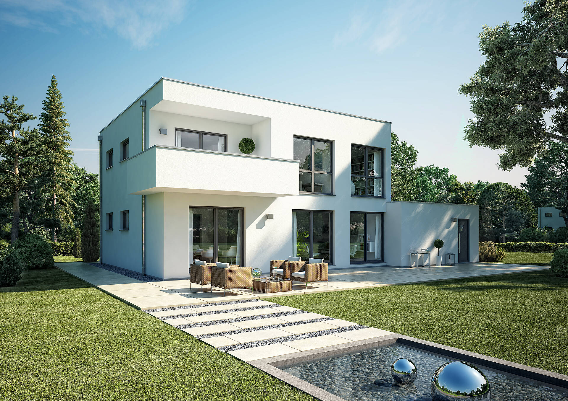 Bauhaus Cube Von Kern Haus Lifestyle Haus Im Bauhausstil