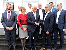 Delegation zu Gast beim Bundespräsidenten