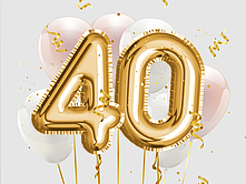 Luftballons 40 Jahre