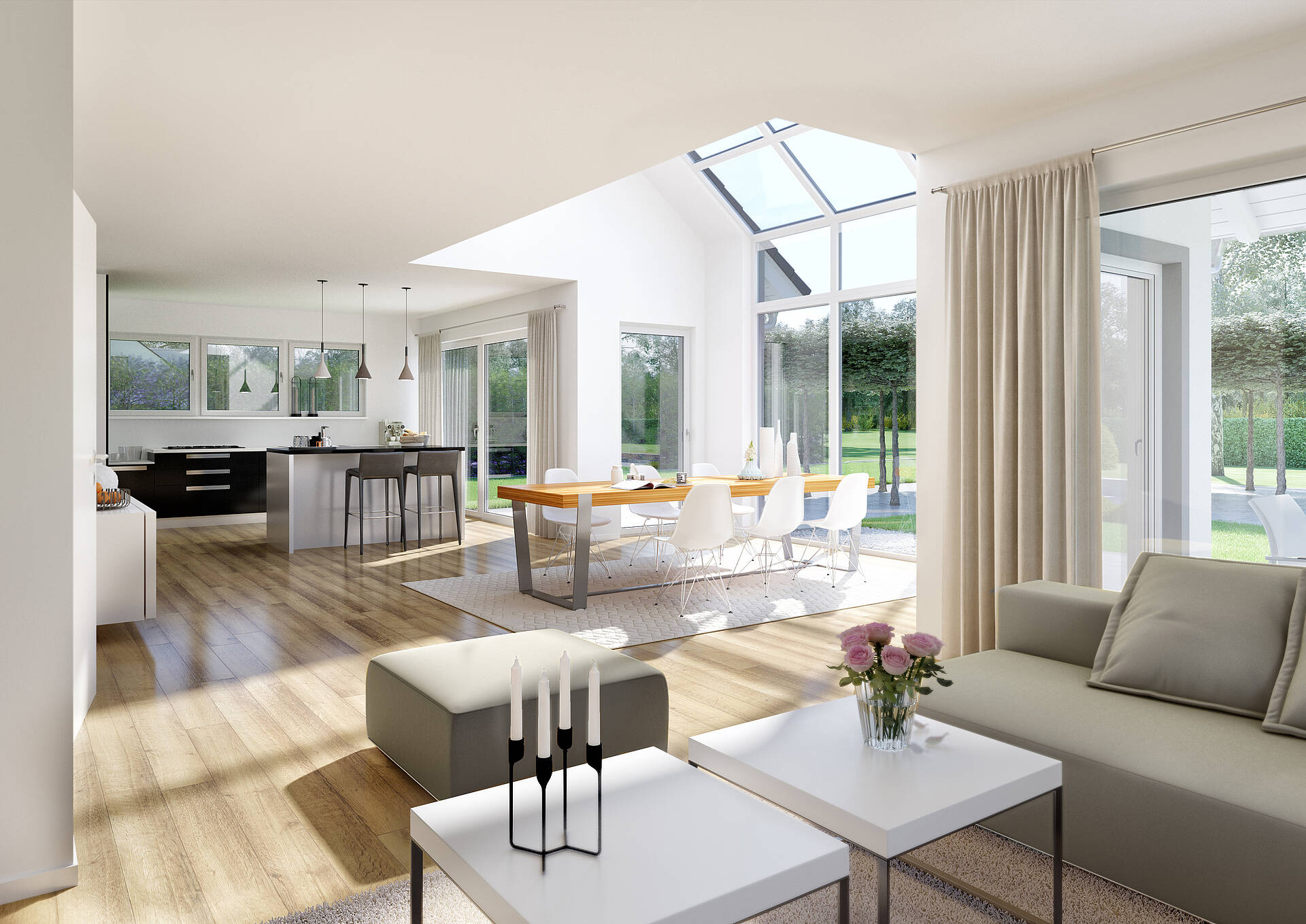 Familienhaus Maxime von Kern-Haus | Lichtdurchflutete Räume Familienhaus Maxime von Kern-Haus | Lichtdurchflutete Räume