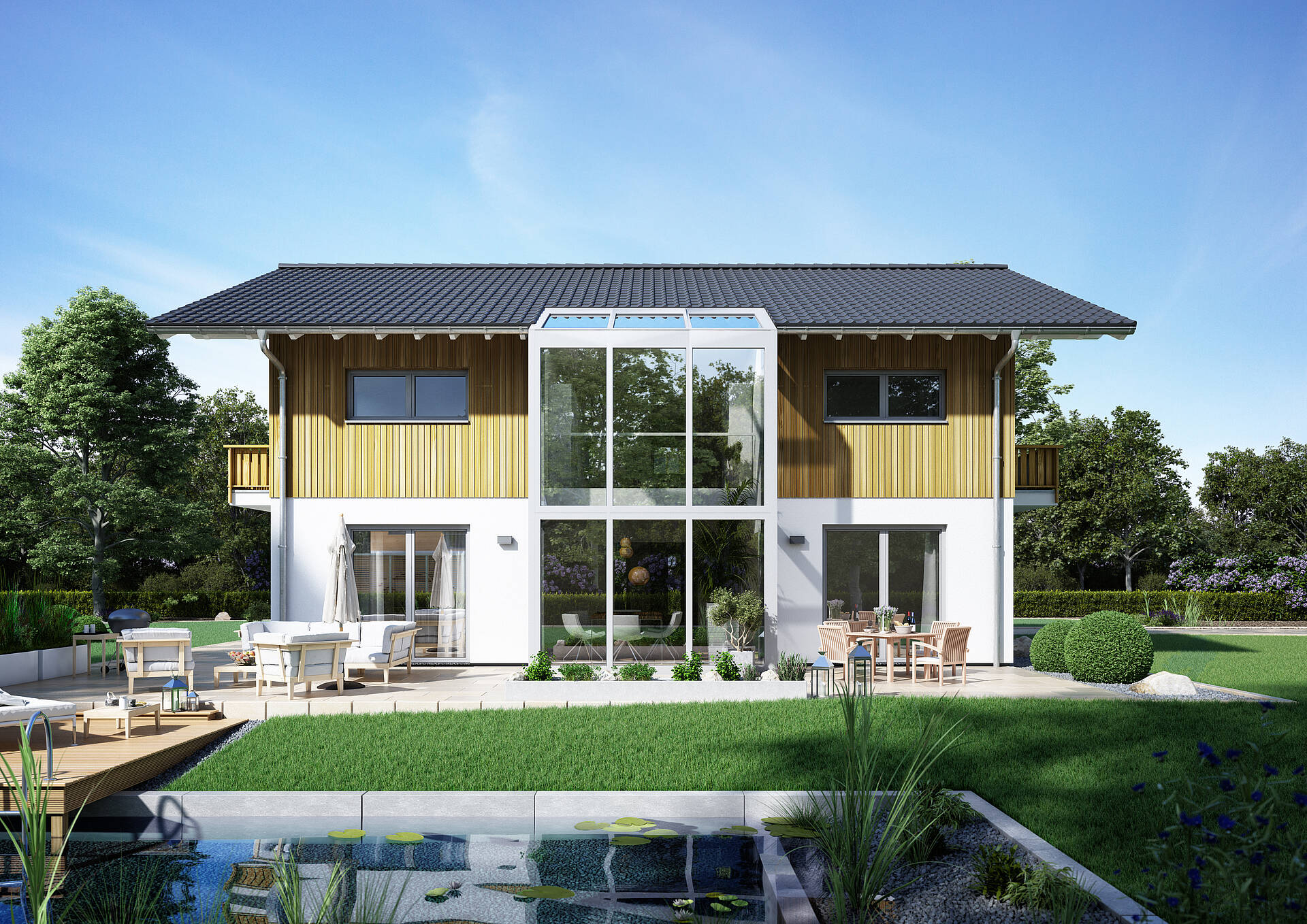 Architektenhaus Apos Wintergarten